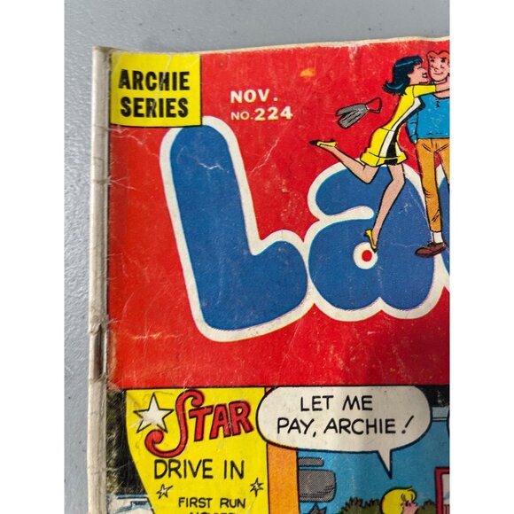 Archie Series Laugh Comic #224 Nov Vintage Humor Classic Artwork Bagged Boarded - Picture 3 of 7